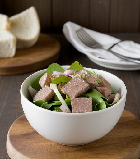 Vineyard Spam Salad recipe image
