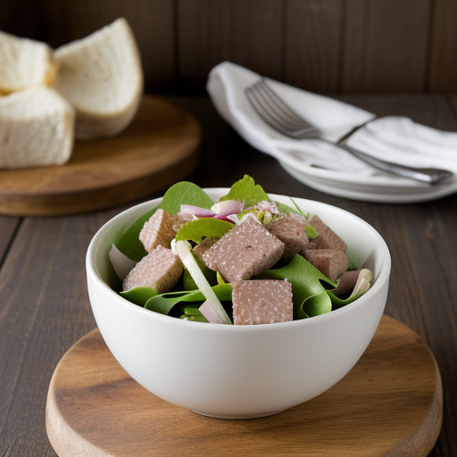 Vineyard Spam Salad recipe image