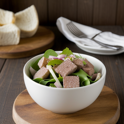 Vineyard Spam Salad recipe image