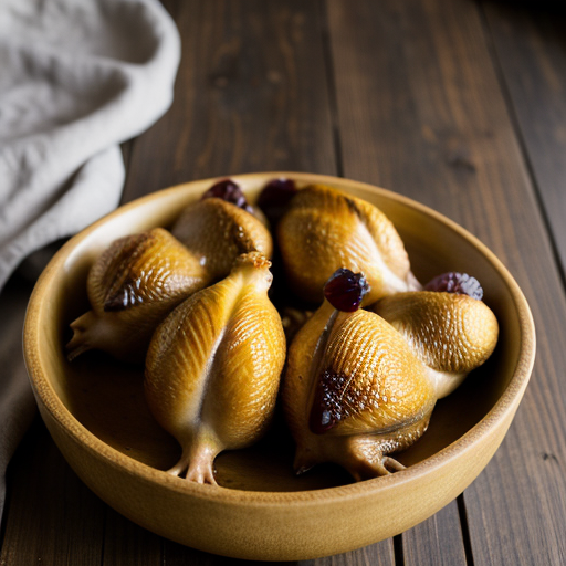 Vip Cornish Hens With Plum Sauce recipe image