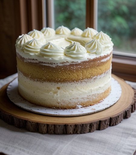 Viv's Large Delicious White Cake recipe image