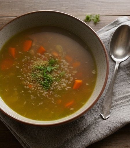WW Recipe Adaptation Veggie Soup recipe image
