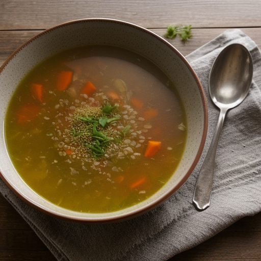 WW Recipe Adaptation Veggie Soup recipe image