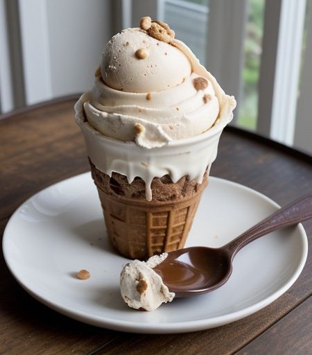 WW Snickers Ice Cream recipe image