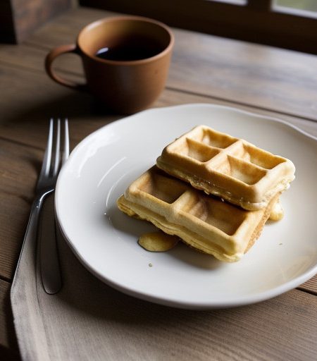 Waffles (Crocker recipe image