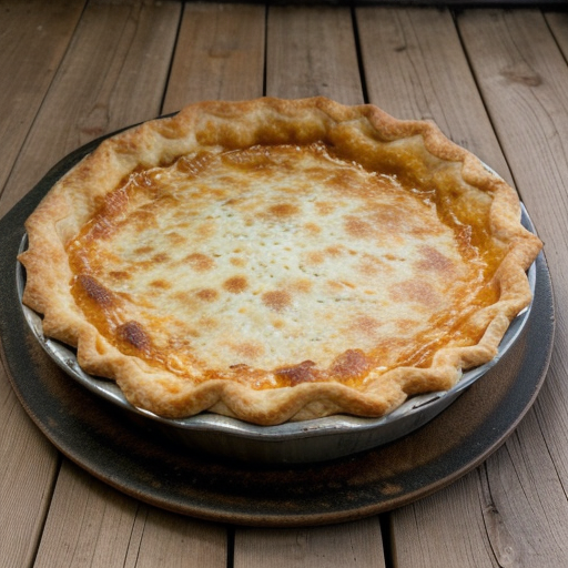 Wagon Wheel Sausage Pie recipe image