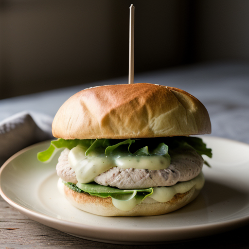Waldorf Chicken Sandwich recipe image