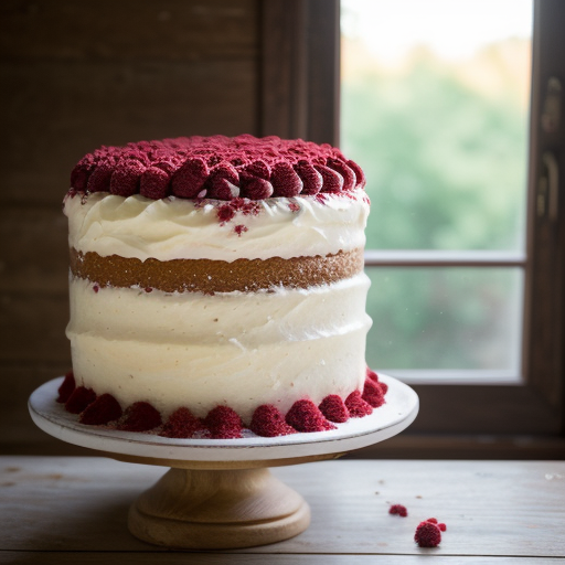 Waldorf Red Velvet Cake and Frosting recipe image
