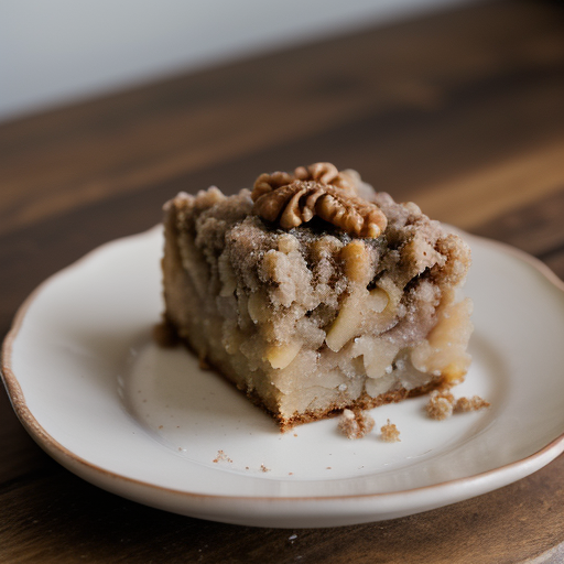 Walnut-Apple Cake - Country Living recipe image