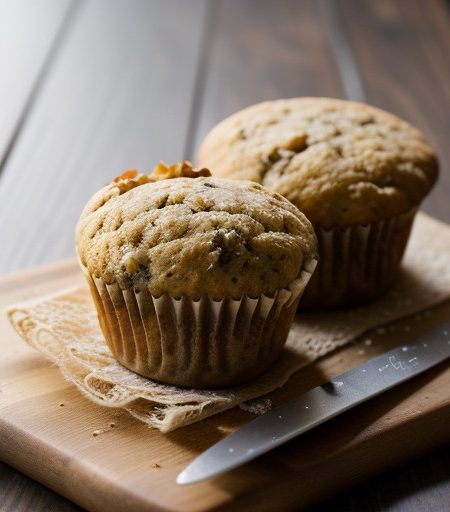 Walnut Cheddar Muffins "Chez Susan" recipe image