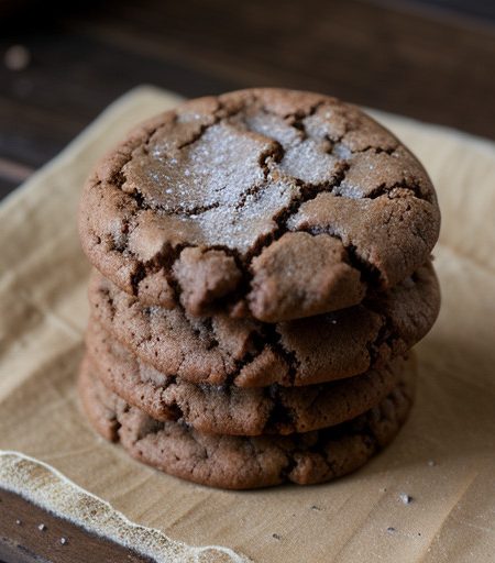 Walnut & Chocolate Cookies recipe image