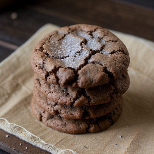 Walnut & Chocolate Cookies recipe image