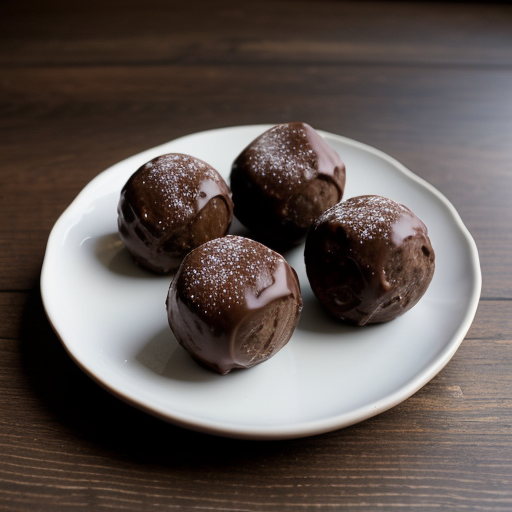 Walnut Chocolate Rum Balls recipe image