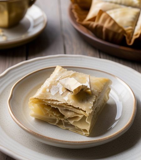 Walnut Phyllo Rounds recipe image