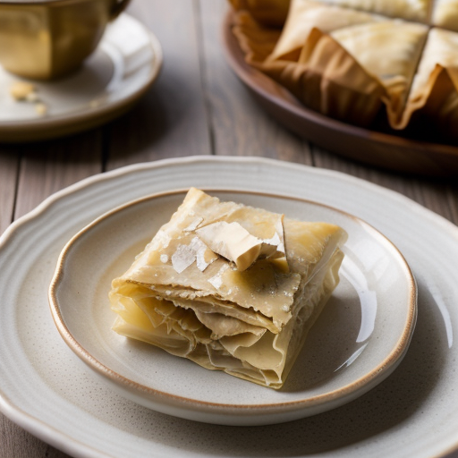 Walnut Phyllo Rounds recipe image
