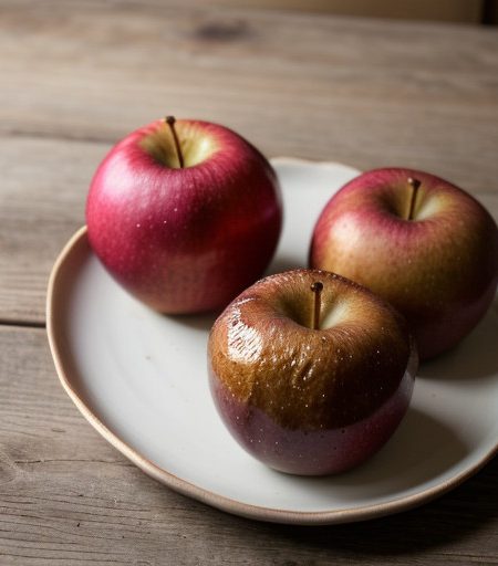 Walnut-Raisin Baked Apples recipe image