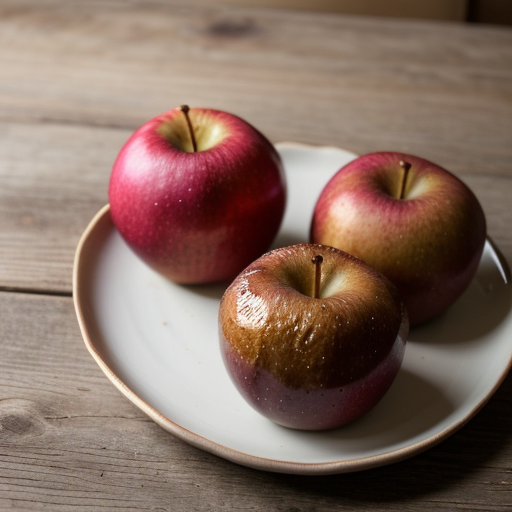 Walnut-Raisin Baked Apples recipe image