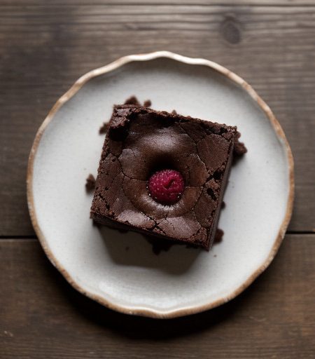 Walnut Raspberry Brownie recipe image