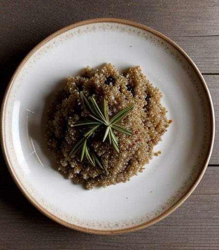 Walnut Rosemary Quinoa recipe image