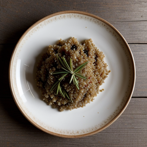 Walnut Rosemary Quinoa recipe image