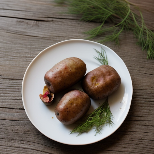 Walnut Stuffed Baby Red Potatoes recipe image