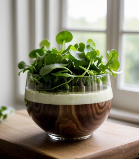 Walnut Watercress Salad recipe image