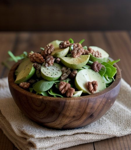Walnut and Roquefort Salad recipe image