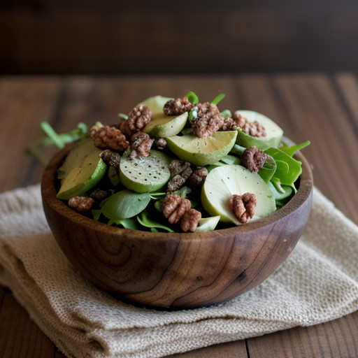 Walnut and Roquefort Salad recipe image