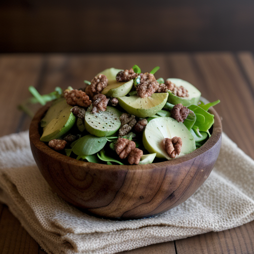 Walnut and Roquefort Salad recipe image