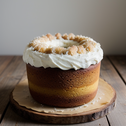 Walnuts & Cream Pound Cake recipe image
