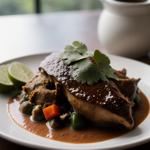 Wanda's Chicken en Mole Poblano recipe image