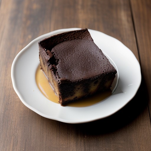 Warm Center Chocolate, Chocolate Bread Pudding recipe image