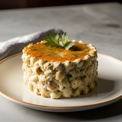 Warm Crab Meat Timbale recipe image