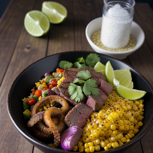 Warm Fajita Rice Salad recipe image
