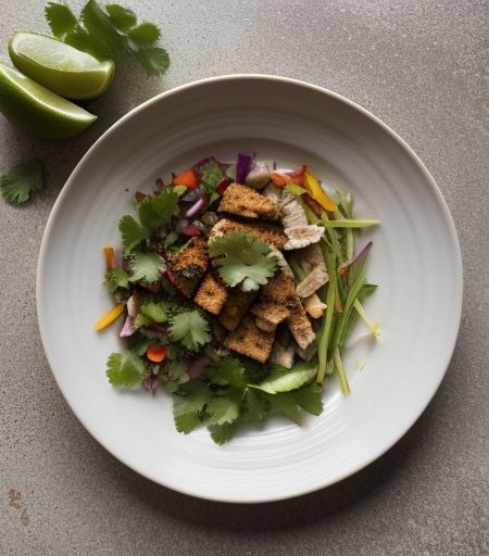 Warm Fajita Salad recipe image