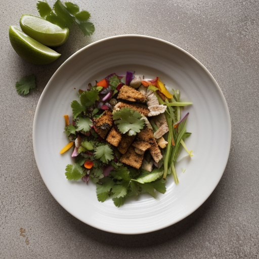 Warm Fajita Salad recipe image