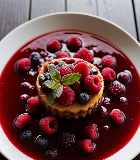 Warm Mixed Berry Compote recipe image