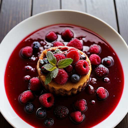 Warm Mixed Berry Compote recipe image