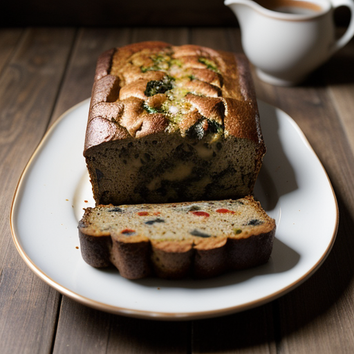 Warm Mushroom & Roasted Pepper Loaf recipe image