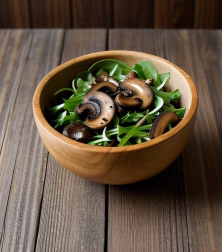 Warm Mushroom Salad - Gh_9407 recipe image