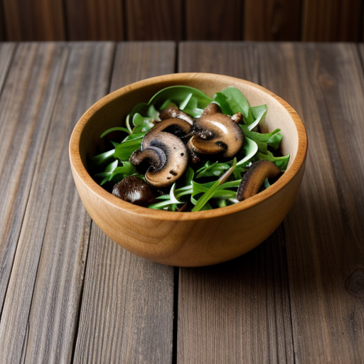 Warm Mushroom Salad - Gh_9407 recipe image