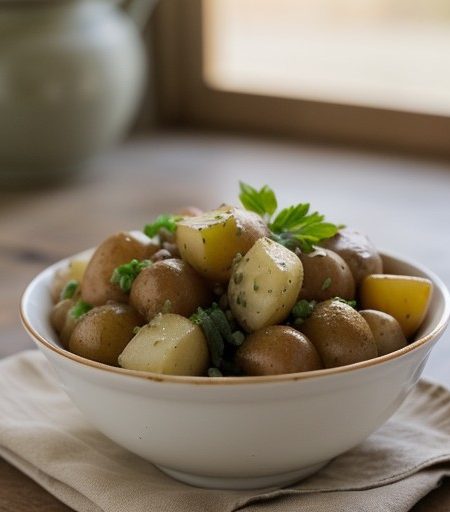 Warm Potato Salad recipe image