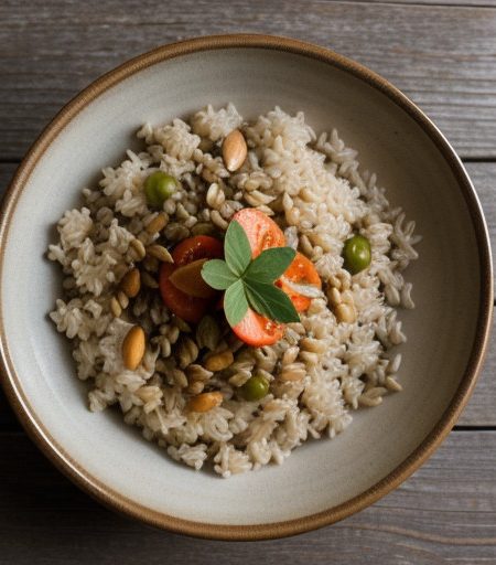 Warm Rice Salad recipe image