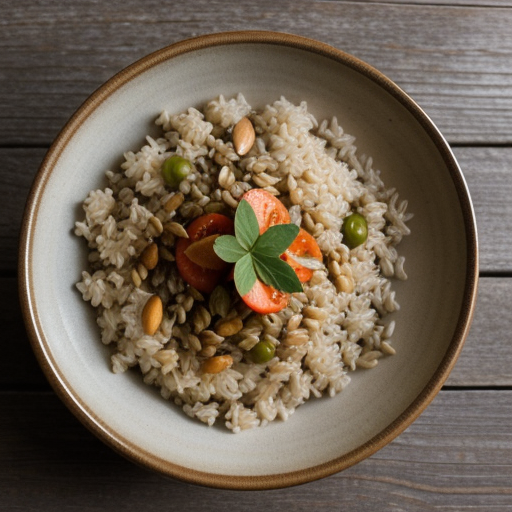 Warm Rice Salad recipe image