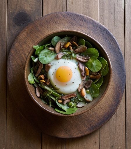 Warm Salad With Chantrelles & Tarragon recipe image