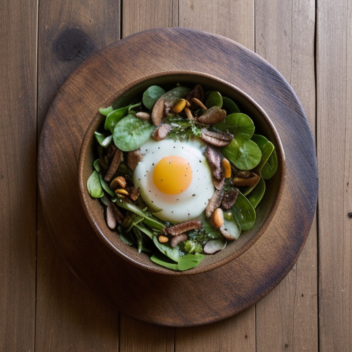 Warm Salad With Chantrelles & Tarragon recipe image