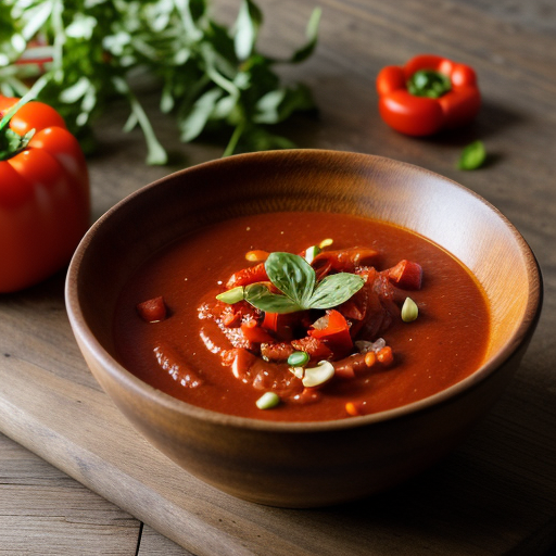 Warm Tomato-Pepper Sauce~ California Style Pa recipe image