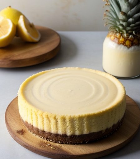 Warm Upside-Down Cheesecakes With Pineapple S recipe image