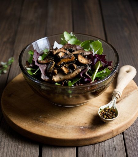 Warm Wild Mushroom Salad *Jb recipe image
