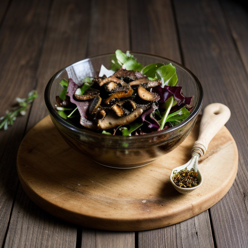 Warm Wild Mushroom Salad *Jb recipe image